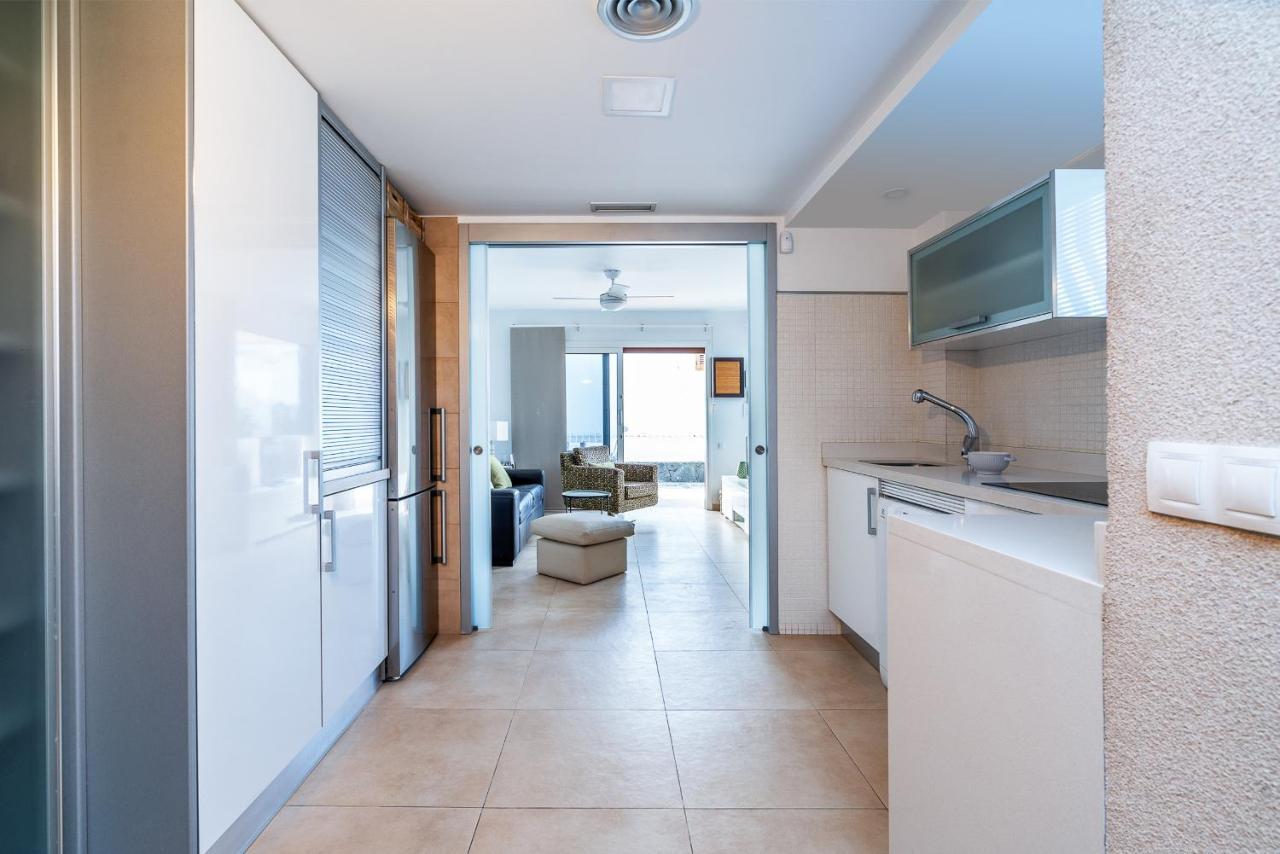 Bonito Bungalow Con Piscina Junto A La Playa San Bartolomé 외부 사진